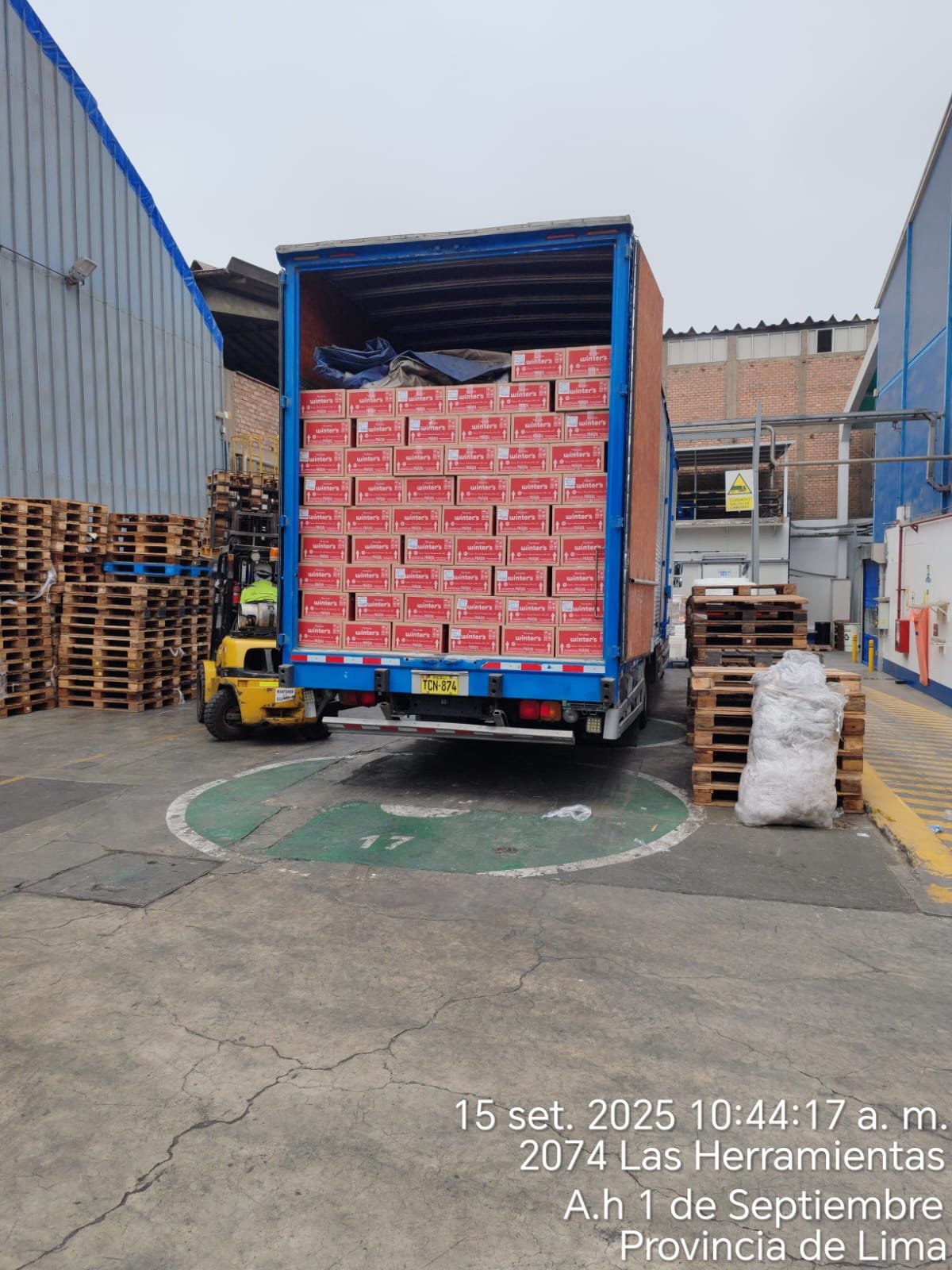 Movimiento interno de mercadería en almacenes Lima